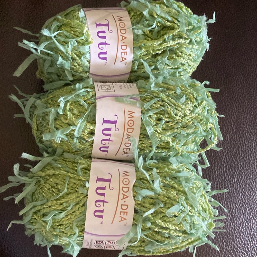 Green Yarn Bundle - set of 3